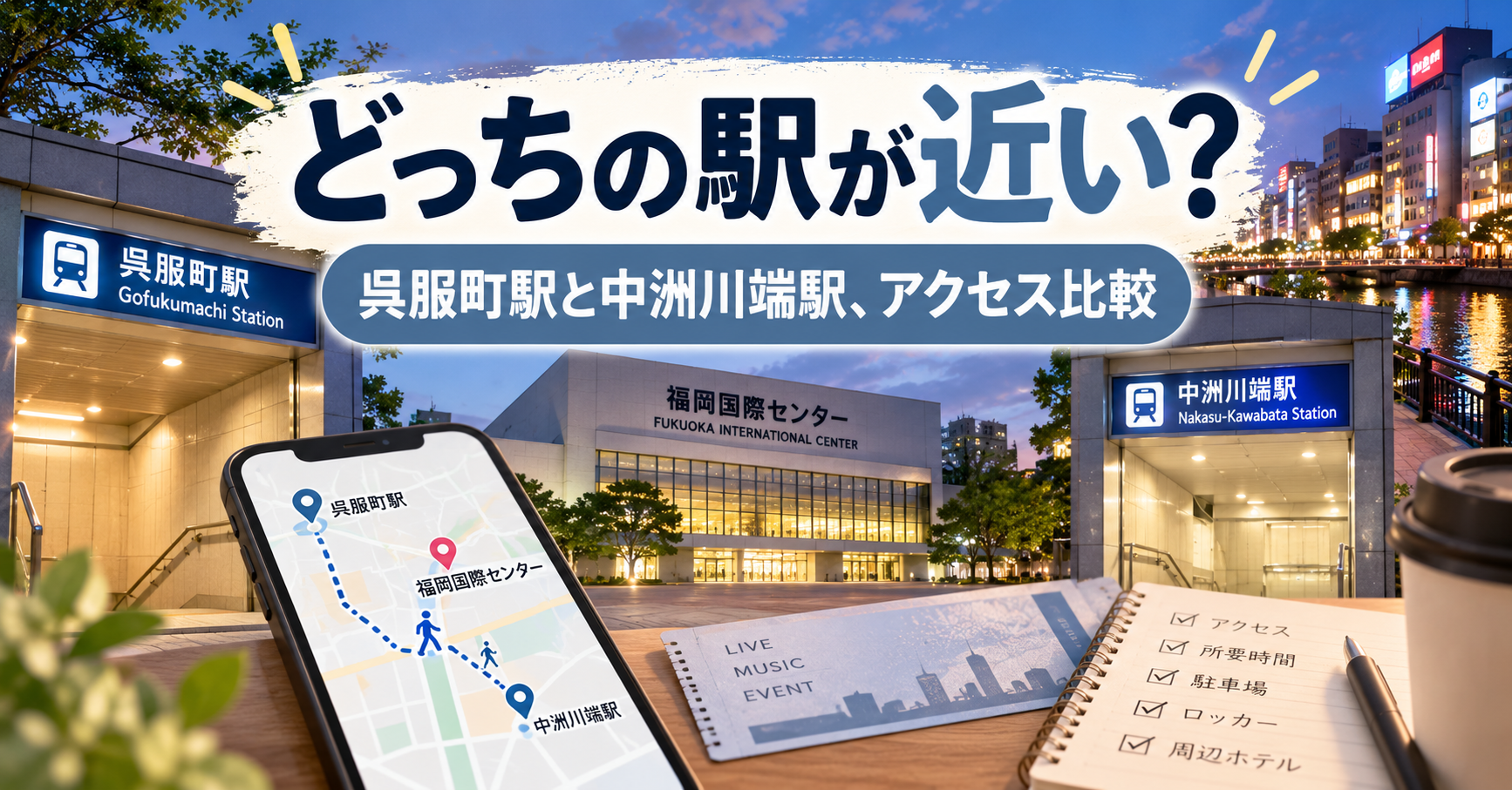 福岡国際センターの座席・見え方・キャパ・アクセスを解説するライブ会場ガイド