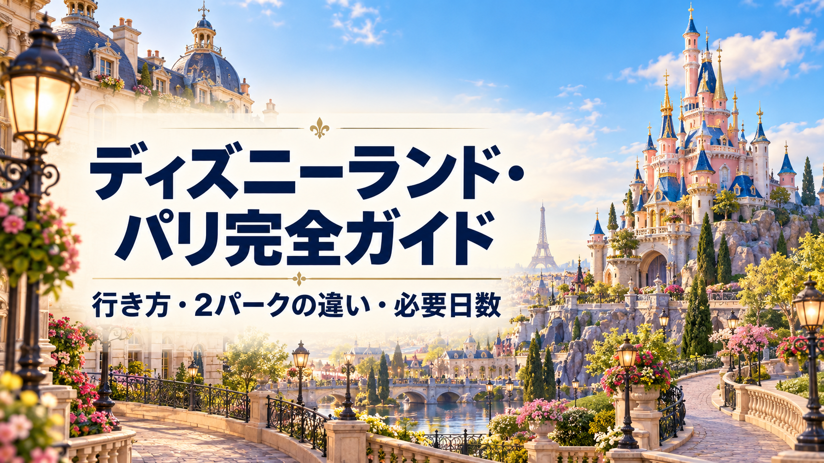 パリのディスニーランド
